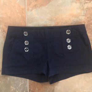 NWT Express navy blue shorts